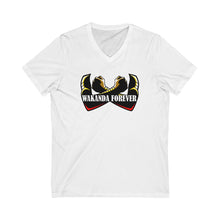 Load image into Gallery viewer, Dora Milaje Unisex Jersey Short Sleeve V-Neck Tee