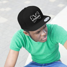 Load image into Gallery viewer, Wakanda Forever The King Unisex Flat Bill Hat