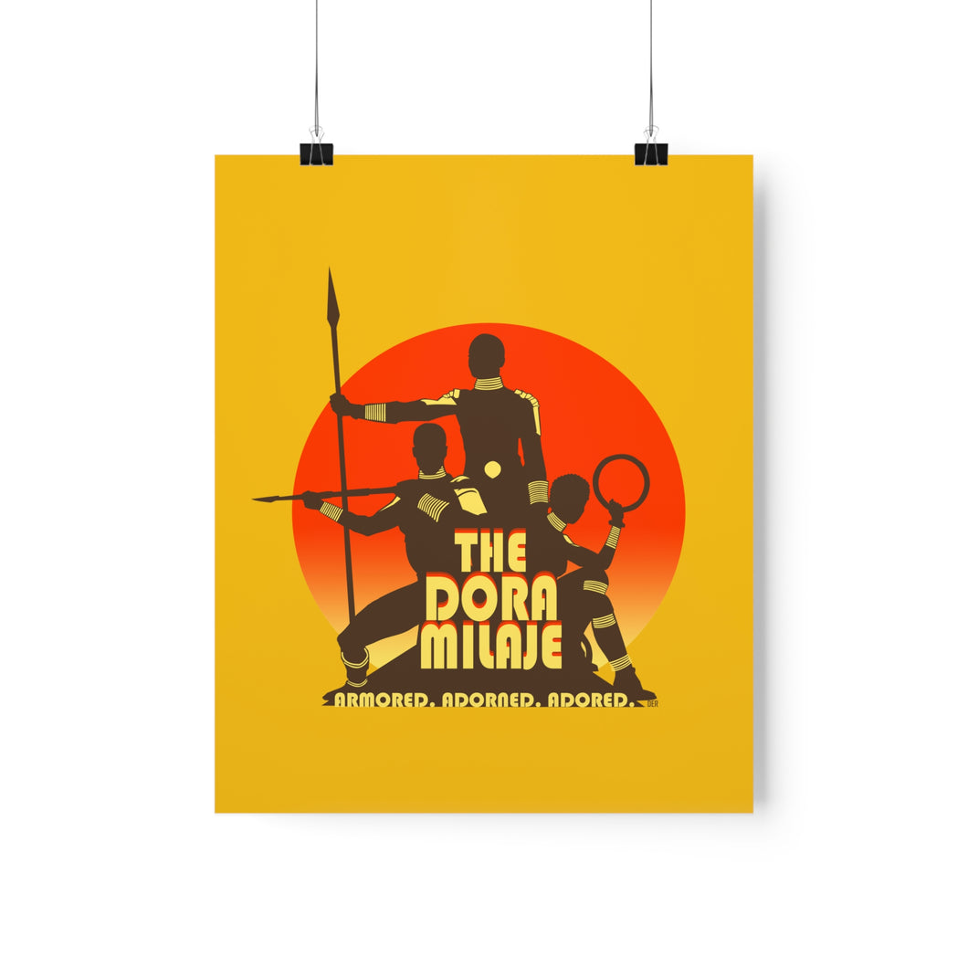 The Dora Milaje Premium Matte Vertical Posters